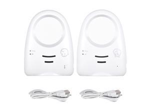 Portable 2.4GHz Wireless Digital Audio Baby Monitor One-Way Talk Crystal Clear Baby Cry Detector Sensitive Transmission