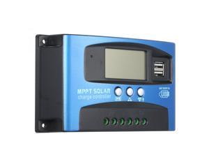 60A MPPT Solar Charge Controller Dual USB LCD Display Auto Solar Cell Panel Charger Regulator 60A MPPT Solar Charge Controller Dual USB LCD Display Auto Solar Cell Panel Charger Regulator