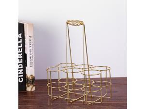 6 Bottle Beer Holder Party Beer Basket Rack Wine Caddy Stand for BBQ Hotel Bar Wine Beer Bottles 6 Bottle Beer Holder Party Beer Basket Rack Wine Caddy Stand for BBQ Hotel Bar Wine Beer Bottles
