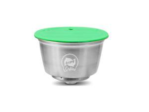 Compatible with Dolce Coffee Machine Stainless Steel Refillable Coffee Capsules Refillable Coffee Capsule with Stainless Steel Hammer Gift Box Compatible with Dolce Coffee Machine Stainless Steel Refillable Coffee Capsules Refillable Coffee Capsule with Stainless Steel Hammer Gift Box