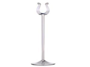 Anself 8" Stainless Steel U Shaped Table Number Place Card Holder Menu Stand for Wedding Restaurant