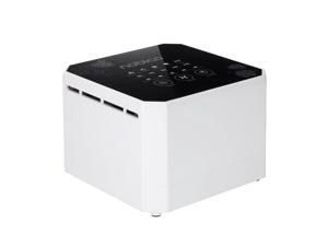 Portable Air Purifier Cleaner Sterilizer Desktop Negative Ion Generator Formaldehyde Mold Odor Dust Smoke Pollen Remover for Home Office Hotel AC110V~240V