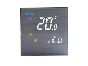 BTH-3000L-GC Water / Gas Boiler Heating Thermostat Digital Temperature Controller Large LCD Display Touch Button Control 5A AC 95-240V