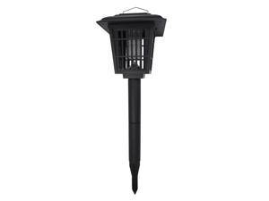 Solar Powered Bug Zapper Lamp Solar Mosquito Killer Insect Trap LED Lawn Lamp Electronic Insect Killer Lamp