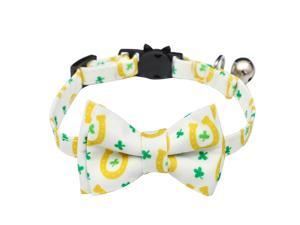 New Style Ireland Festival The Cat Collar Bow Saint Patrick's Day Pet Collar Bow New Style Ireland Festival The Cat Collar Bow Saint Patrick's Day Pet Collar Bow