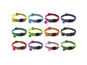 Pet Supplies Reflective Patch Collar Release Buckle Bell Tightness Adjustable Pet Collar Pet Supplies Reflective Patch Collar Release Buckle Bell Tightness Adjustable Pet Collar