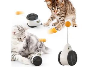Cat Interactive Toy Cat Ball Toys Tumbler Toys IQ Training Ball Build-in Catnip Cat Interactive Toy Cat Ball Toys Tumbler Toys IQ Training Ball Build-in Catnip