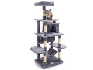 Cat Tree Condo Furniture Kitten Activity Tower Pet Kitty Play House with Scratching Posts Perch Hammock Tunnel Cat Tree Condo Furniture Kitten Activity Tower Pet Kitty Play House with Scratching Posts Perch Hammock Tunnel