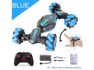 RC Car 2.4GHz 4WD RC Stunt Car Off Road Car RC Deformable All-Terrain Double-Sided Car with Gesture Sensor Watch Lights Music Kids Toy RC Car 2.4GHz 4WD RC Stunt Car Off Road Car RC Deformable All-Terrain Double-Sided Car with Gesture Sensor Watch Lights Music Kids Toy