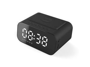 KKmoon BT Speaker LED Digital Clock Multifunctional Sound Box Wireless Charger Desk Clock FM Radio Wireless Charging Device Alarm Clock for Home Office Dormitory KKmoon BT Speaker LED Digital Clock Multifunctional Sound Box Wireless Charger Desk Clock FM Radio Wireless Charging Device Alarm Clock for Home Office Dormitory