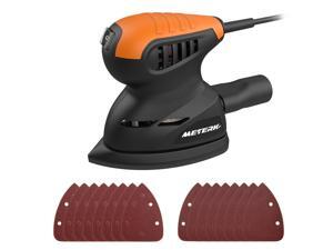 Meterk 1350ORPM Mouse Detail Sander Wall Putty Polishing Machines Sander with 16pcs Sandpapers Meterk 1350ORPM Mouse Detail Sander Wall Putty Polishing Machines Sander with 16pcs Sandpapers