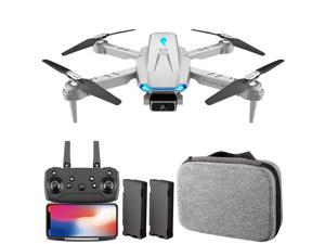 S89 RC Drone with Camera 4K Wifi FPV Drone Mini Folding Quadcopter Toy for Kids with Gravity Sensor Control Headless Mode Gesture Photo Video Function