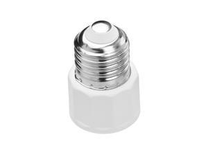 E26 E27 Light Bulb Socket Adapter 2 or 3 Prong AC Outlet to Lamp Socket E27 Lamp Holder Adapter US Plug for Patio Shed Garage Warehouse
