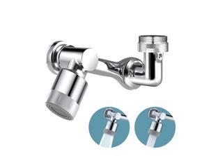 1080 Degree Rotatable Splash Filter Faucet Universal Kitchen Bathroom Water Faucet Extender Sprayer Sink Extension Hand Washing Device