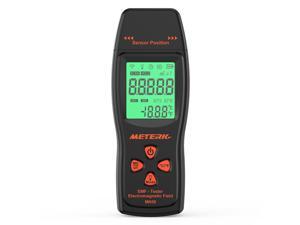 Meterk EMF Meter Electromagnetic Field Radiation Detector Handheld Mini Digital LCD EMF Detector Dosimeter Tester Counter Meterk EMF Meter Electromagnetic Field Radiation Detector Handheld Mini Digital LCD EMF Detector Dosimeter Tester Counter