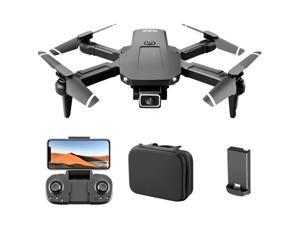 S68 RC Drone with Camera 4K Wifi FPV Dual Camera Drone Mini Folding Quadcopter Toy for Kids with Gravity Sensor Control Headless Mode Gesture Photo Video Function