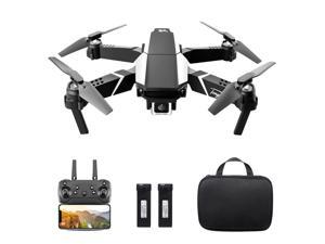 S62 RC Drone with Camera 4K Wifi FPV Dual Camera Drone Mini Folding Quadcopter Toy for Kids with Gravity Sensor Control Track Flight Headless Mode Emergency Stop Gesture Photo Video Function