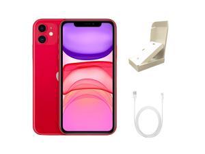 Refurbished Apple iPhone 11 A2111 Fully Unlocked 64GB Red Grade A w Gift Box