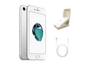 Refurbished Apple iPhone 7 A1660 Fully Unlocked 32GB Silver Grade A w Gift Box