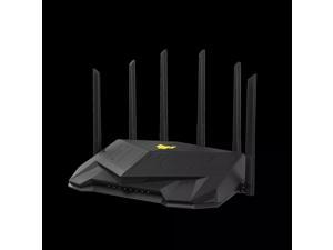 ASUS TUF Gaming AX5400 Dual Band WiFi 6 Gaming Router with dedicated Gaming Port, 3 steps port forwarding, AiMesh for mesh WiFi, AiProtection Pro network security and AURA RGB lighting