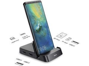 Samsung Docking Station, Baseus USB Type C HUB Docking Station for Samsung Galaxy S10/S9/S8/S10+/S9+ Note 9/8 Dex Station USB-C to HDMI Dock Power Adapter for Huawei P30 P20 Pro, Mate 10 and More Samsung Docking Station, Baseus USB Type C HUB Docking Station for Samsung Galaxy S10/S9/S8/S10+/S9+ Note 9/8 Dex Station USB-C to HDMI Dock Power Adapter for Huawei P30 P20 Pro, Mate 10 and More