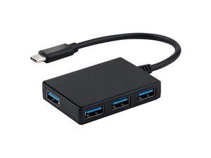 Type-C to 4 Ports USB 3.0 Hub Splitter (Charging Not Supported), 4-Port Compact USB Data Hub for Notebook Laptop Desktop PC Computer Flash Drive HDD Keyboard Mouse Memory Card Reader Desk Fan Printer Type-C to 4 Ports USB 3.0 Hub Splitter (Charging Not Supported), 4-Port Compact USB Data Hub for Notebook Laptop Desktop PC Computer Flash Drive HDD Keyboard Mouse Memory Card Reader Desk Fan Printer