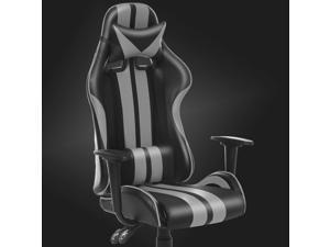 Gaming Chair,Massage Computer Chair,Video Game Chairs,Racing Chair for Gaming with Backrest and Seat Height Adjustable for Adults Teens Gifts(Flash Gray) Gaming Chair,Massage Computer Chair,Video Game Chairs,Racing Chair for Gaming with Backrest and Seat Height Adjustable for Adults Teens Gifts(Flash Gray)