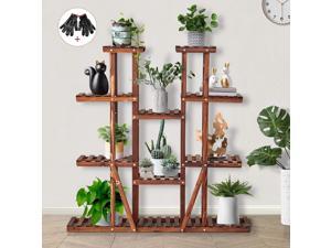 Plant Stands for Indoor Plants Wooden Plant Shelf for Multiple Plants for Outdoor Fir Wood Flower Stands for Living Room Balcony Bedroom Garden, Large Plant Stands for Indoor Plants Wooden Plant Shelf for Multiple Plants for Outdoor Fir Wood Flower Stands for Living Room Balcony Bedroom Garden, Large
