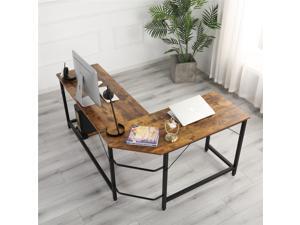 Golden Furniture L-Shaped Desk Computer Corner Desk, Home Desk, Home Office Desks with Moveable Shelf, Space-Saving, Easy to Assemble,wood grain Golden Furniture L-Shaped Desk Computer Corner Desk, Home Desk, Home Office Desks with Moveable Shelf, Space-Saving, Easy to Assemble,wood grain
