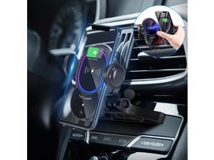 WALOTAR Wireless Car Charger CD Slot Phone Mount, Auto-Clamping 10W Qi Fast Charging Infrared Smart Sensor Air Vent Cell Phone Holder,Compatible with iPhone 11 Pro Max Xs Xr X 8,Samsung S10 S9 Note 10 WALOTAR Wireless Car Charger CD Slot Phone Mount, Auto-Clamping 10W Qi Fast Charging Infrared Smart Sensor Air Vent Cell Phone Holder,Compatible with iPhone 11 Pro Max Xs Xr X 8,Samsung S10 S9 Note 10