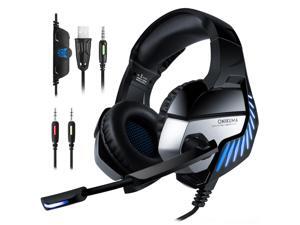 Wired Gaming Headset Headphones Surround sound Deep bass Stereo Casque Earphones with Microphone For Game XBox PS4 PC Laptop Wired Gaming Headset Headphones Surround sound Deep bass Stereo Casque Earphones with Microphone For Game XBox PS4 PC Laptop