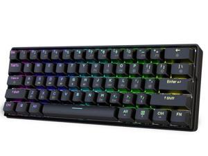 Anne Pro 2 60 Mechanical Keyboard Wired Wireless Dual Mode Full Rgb Double Shot Pbt Brown Switch Newegg Com