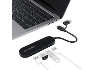 USB to USB Hub & USB C Hub Extensor Adapter 4-Port USB3.0 High Speed Ports Hub Ultra Slim Mini USB Hub for MacBook, Mac Pro/Mini,USB Flash Drives T2-AC USB to USB Hub & USB C Hub Extensor Adapter 4-Port USB3.0 High Speed Ports Hub Ultra Slim Mini USB Hub for MacBook, Mac Pro/Mini,USB Flash Drives T2-AC