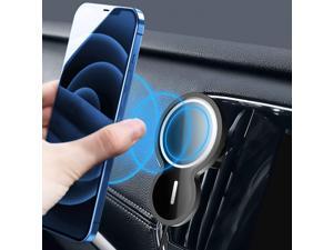 Magnetic Wireless Car Charger, 15W Qi Wireless Charger Mount Air Vent QC 3.0 Fast Charg Auto Clamp Magnetic Car Charger for iPhone 12/12 Pro Max/12 Mini/11 Galaxy S20 W/2 Magnet Sticker Magnetic Wireless Car Charger, 15W Qi Wireless Charger Mount Air Vent QC 3.0 Fast Charg Auto Clamp Magnetic Car Charger for iPhone 12/12 Pro Max/12 Mini/11 Galaxy S20 W/2 Magnet Sticker