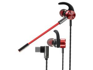 Earphones In Ear Headphones With Microphone Intense Bass 32 Ohm Driver Earbuds For Samsung Computer Laptop
