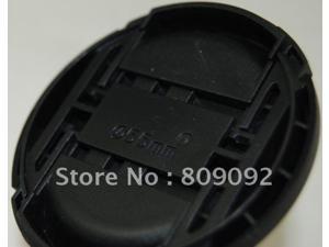 55mm Universal Front Lens Cap Cover with Strap for Canon
