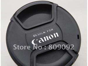 67mm Universal Front Lens Cap Cover with Strap for Canon