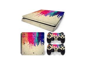 Vinyl Decal Skin Sticker For PS4 For Playstation 4 Console Set + 2 Controller Skins Stickers