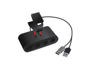 3in 1 4 ports Player for  GameCube Controller Adapter for WiiU for switch NS or PC Handle Combined Converter Adapter