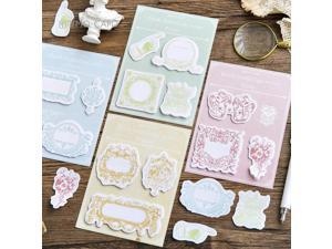 OIAGLH 30 pcspack Secret Garden Series PET Waterproof Stickers Cute Scrapbooking Diy Stationery Diary Sticker Pack Decor Gift