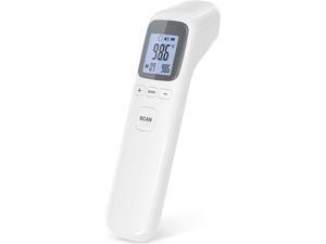 Professional Waterproof Oral Temperature Monitor,No-Touch Forehead Thermometer with Object Mode Function,Fever Alert and 32 Set Memory Recall,Best Care Thermometer for Adults forehead Baby Kids,White Professional Waterproof Oral Temperature Monitor,No-Touch Forehead Thermometer with Object Mode Function,Fever Alert and 32 Set Memory Recall,Best Care Thermometer for Adults forehead Baby Kids,White