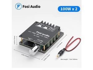 Fosi Audio Bluetooth 5.0 TPA3116D2 Digital Amp Module 100Wx2 Wireless Stereo Power Audio Amplifier Board ZK1002L Fosi Audio Bluetooth 5.0 TPA3116D2 Digital Amp Module 100Wx2 Wireless Stereo Power Audio Amplifier Board ZK1002L