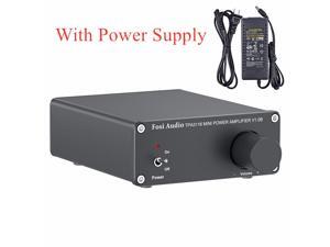 2 Channel Stereo Audio Class D Amplifier Mini Hi-Fi Professional Digital Amp for Home Speakers 50W x 2 - V1.0B 2 Channel Stereo Audio Class D Amplifier Mini Hi-Fi Professional Digital Amp for Home Speakers 50W x 2 - V1.0B