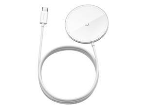 Baseus Magnetic Wireless Charger for iPhone12 White
