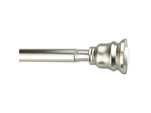 ARTISTIC HOME Brushed Nickel Tension Shower Curtain Rod 42-72 Inches Spring Loaded Adjustable Bathroom Curtain Rod Heavy Duty Tension Curtain Bar ARTISTIC HOME Brushed Nickel Tension Shower Curtain Rod 42-72 Inches Spring Loaded Adjustable Bathroom Curtain Rod Heavy Duty Tension Curtain Bar