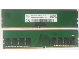 SKHynix HMAA2GU6CJR8N-XN 16GB DDR4 3200Mhz 1Rx8 PC4-25600 non-ECC Unbuffered CL22 288-Pin DIMM 1.2V Memory Module for Desktop
