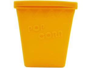 Microwave Popcorn Popper Original Large Bowl Oven Popcorn Maker Silicone Kernel Corn  POP BWL Y Ratings  Best Deal (Yellow)
