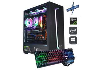 HAJAAN Thunder T50 Gaming Desktop Tower PC - AMD Ryzen 5 3600X Hexa-Core Processor 3.8GHz, 16GB DDR4 RAM, 512GB SSD+1TB HDD, Nvidia GeForce GTX 1050 Ti 4GB, WIFI Windows 10 Home, NEW HAJAAN Thunder T50 Gaming Desktop Tower PC - AMD Ryzen 5 3600X Hexa-Core Processor 3.8GHz, 16GB DDR4 RAM, 512GB SSD+1TB HDD, Nvidia GeForce GTX 1050 Ti 4GB, WIFI Windows 10 Home, NEW