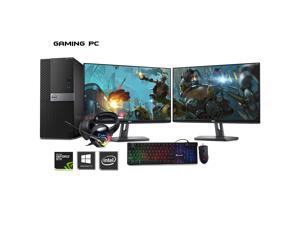 Dell Optiplex 7040 Tower Computer Dual (2) 24" Dell Monitor Intel Core i5-6500 Processor 3.2GHz 32GB DDR4 RAM 1TB SSD GTX 1650 Win 10 Pro WIFI HAJAAN Gaming Keyboard Mouse Gaming Headset Mic Refurb Dell Optiplex 7040 Tower Computer Dual (2) 24" Dell Monitor Intel Core i5-6500 Processor 3.2GHz 32GB DDR4 RAM 1TB SSD GTX 1650 Win 10 Pro WIFI HAJAAN Gaming Keyboard Mouse Gaming Headset Mic Refurb