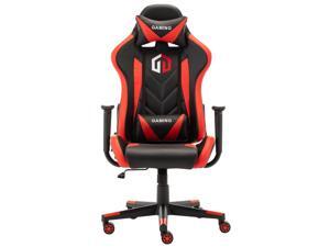 LSSPAID Gaming Chair Computer Chair Adjustable Rotating Work Chair with Pillow and Lumbar Support(Black/Red) LSSPAID Gaming Chair Computer Chair Adjustable Rotating Work Chair with Pillow and Lumbar Support(Black/Red)